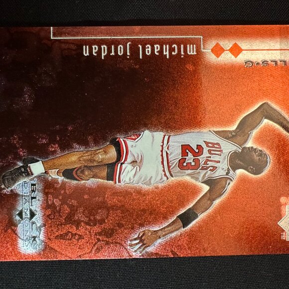 RARE Black Diamond Michael Jordan #8 Limited Edition #691 of 3,000 - Picture 3 of 5